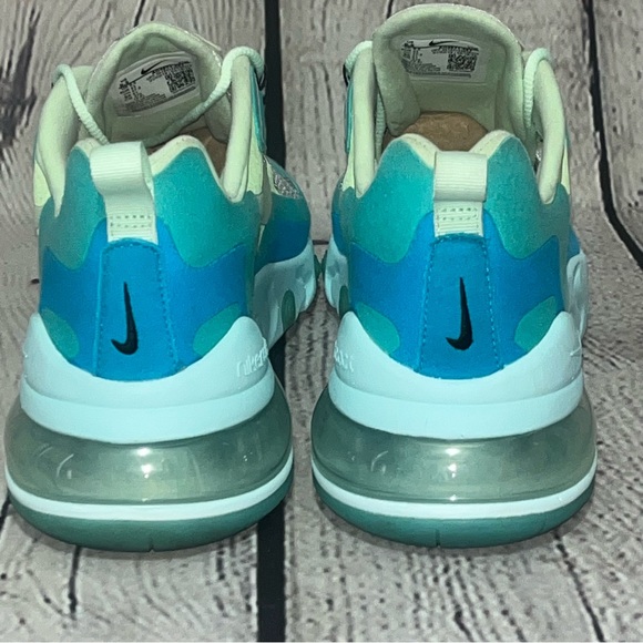 Nike Air Max 270 Reacts “Psychedelic Art” Sneakers Size 9.5 - Picture 4 of 14